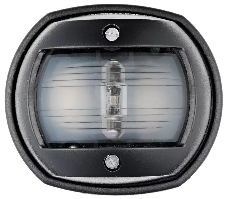 Kulkuvalo LED Compact 12 musta - valkoinen 135° perävalo - Veneen kulkuvalot - D225523 - 1