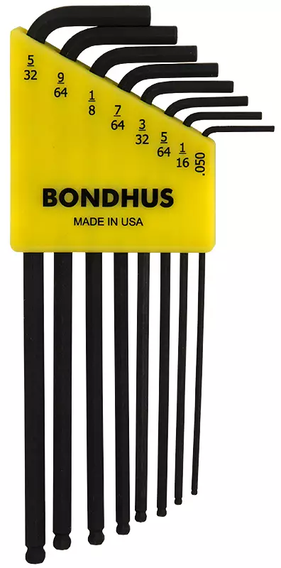 Kuusioavainsarja 0.050-5/32" pallopää tu - Työkalut - LX6453 - 1