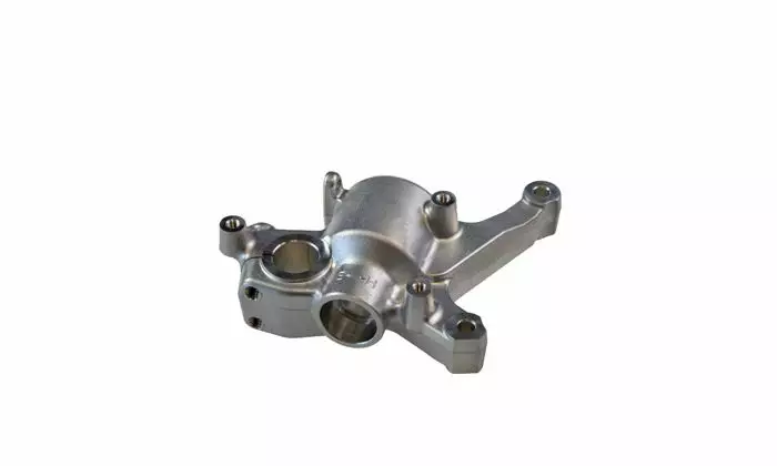 KYB Axle bracket STD RMZ250 19-23 Left - Moottoripyörän etuiskunvaimentimien osat - D524313 - 1