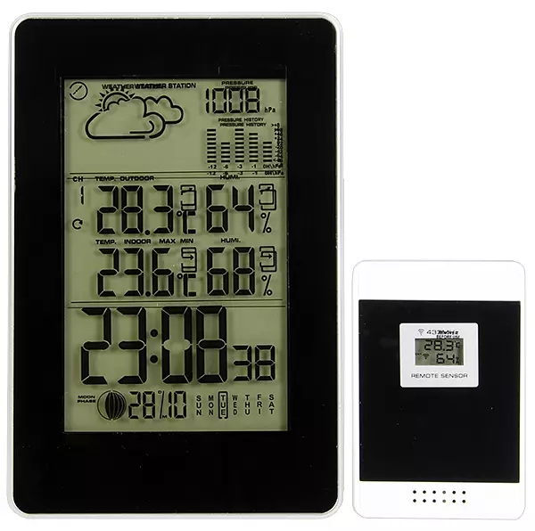 Langaton sääasema sisä/ulko - Lämpömittarit - LX3133 - 1