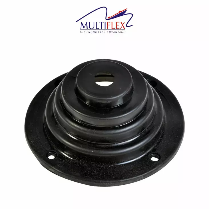 Läpivientikumi kaapelille musta 135x18x55mm - Tarvikkeet kaukosäätölaitteille - D483903 - 1