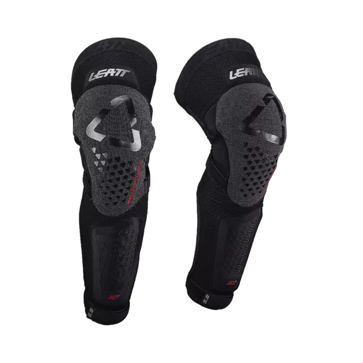 Leatt Knee Guard 3DF 5.0 Evo EXT Black - Polvi, kyynär- ja olkasuojat - D500413 - 1