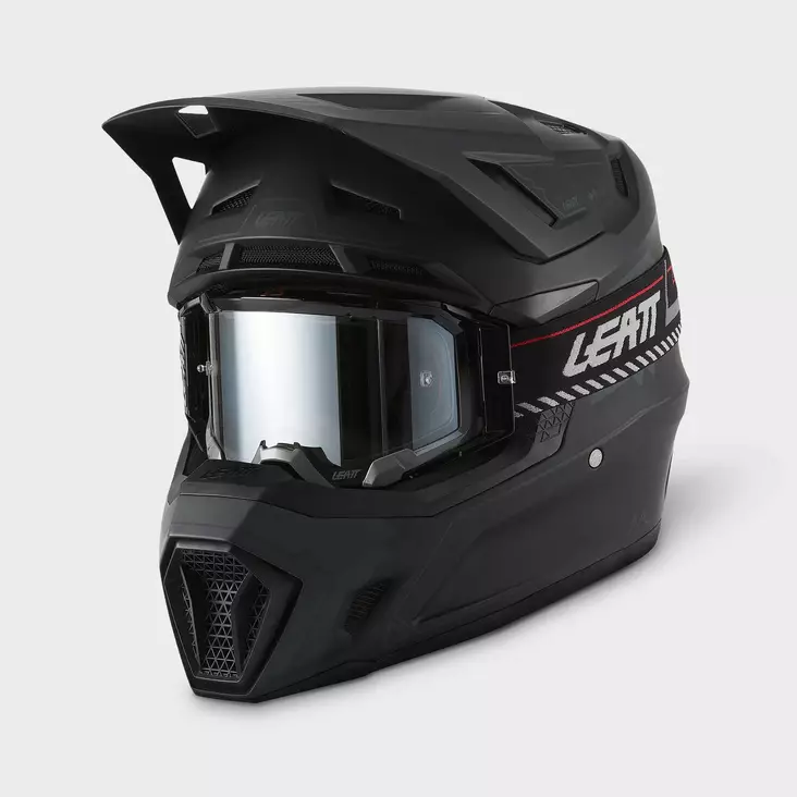 Leatt Kypärä Kit Moto 7.5 Stealth Musta - Kelkkakypärät - D554943 - 1