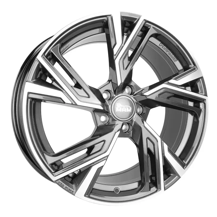 MAM RS5 Palladium Front Polish alumiinivanne 8.0x18 - 18-tuumaiset alumiinivanteet - 499-181103 - 1