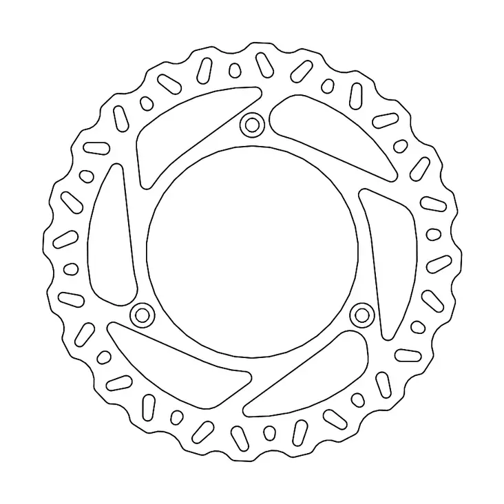 Moto-Master Nitro Jarrulevy eteen Yamaha: YZ65 2018-> - Moottoripyörän jarrulevyt - D359253 - 1