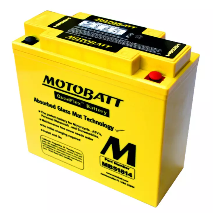 Motobatt akku, MB51814 - Akut - D156173 - 1