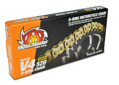 Motomaster V4-520G (120 links, with Press) - Moottoripyörän ketjut 520 - D481723 - 1