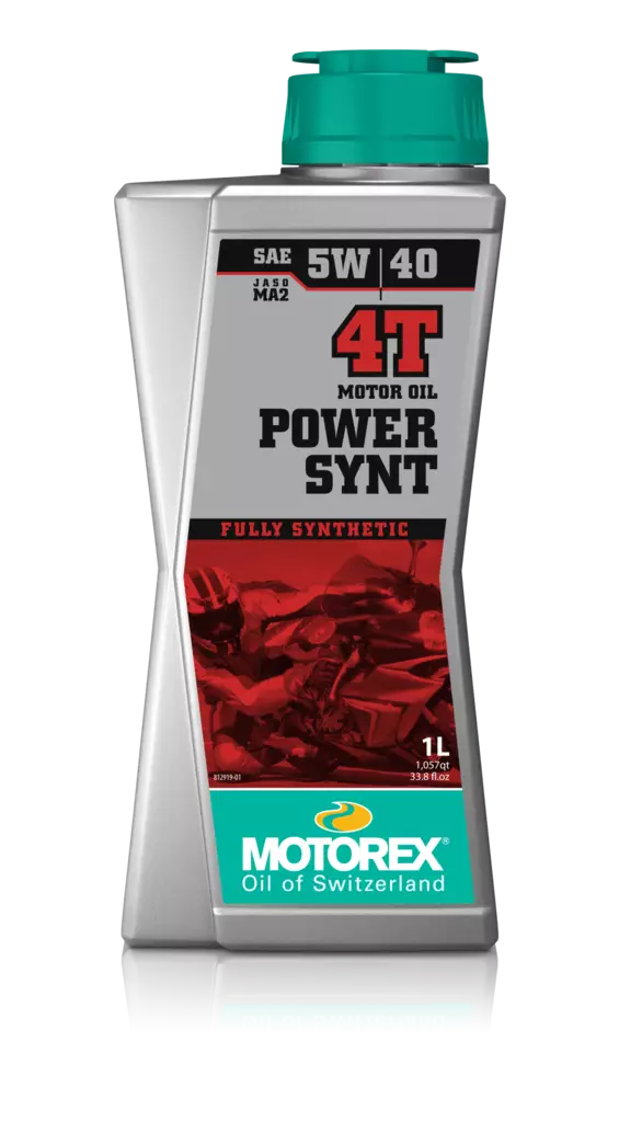 Motorex Power Synt 4T 5W/40 1 ltr (10) - Moottoriöljyt - D379483 - 1