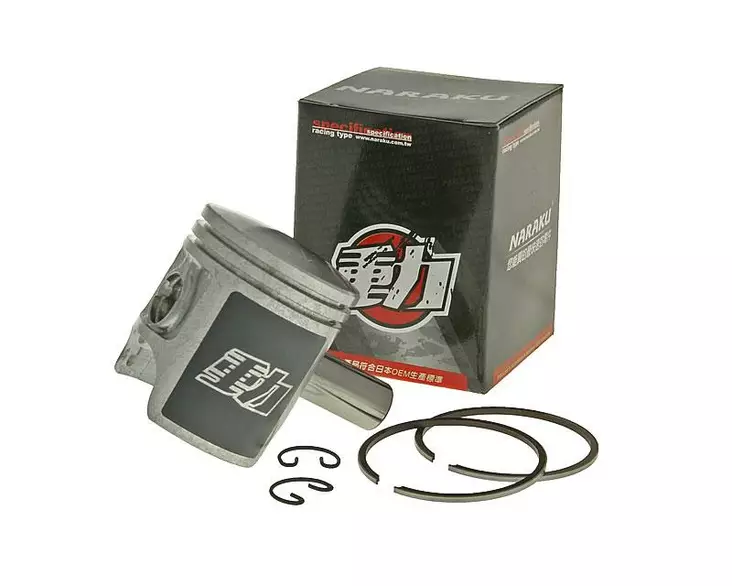 Naraku Mäntäsarja, 40,00 , Peugeot-skootterit 2-T ilma-/nestejäähdytys - Mopon ja skootterin männät - D102153 - 1