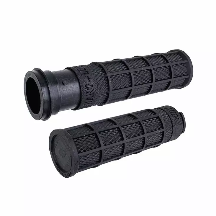 ODI REPLACEMENT HART-LUCK Full-Waffle REPLACEMENT-BLACK/Black - Moottoripyörän kahvakumit - D510193 - 1