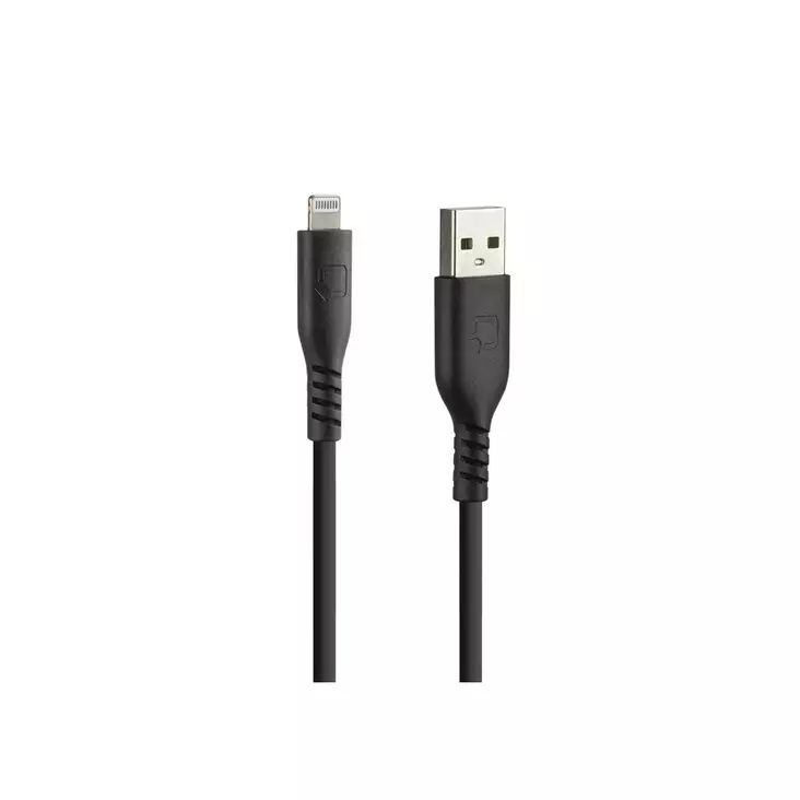 Optiline Silicon cable Usb A > Apple 8 Pin - 20 cm 91780 - Matkapuhelinpidikkeet ja tarvikkeet - D498013 - 1