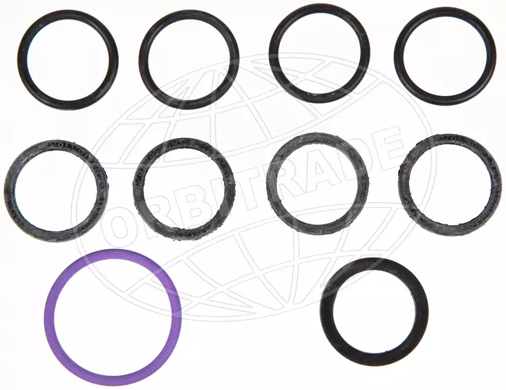 Orbitrade, gasket set - Sisäperämoottorin vesiputken tiivisteet - D158873 - 1