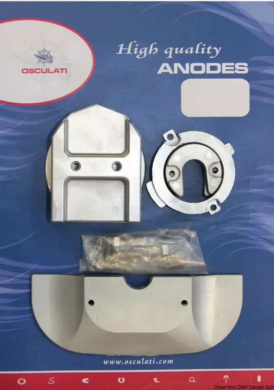 Osculati anodisarja (alu) Mercruiser Alpha I 1991- - Motorsport varaosat ja tarvikkeet - D383413 - 1