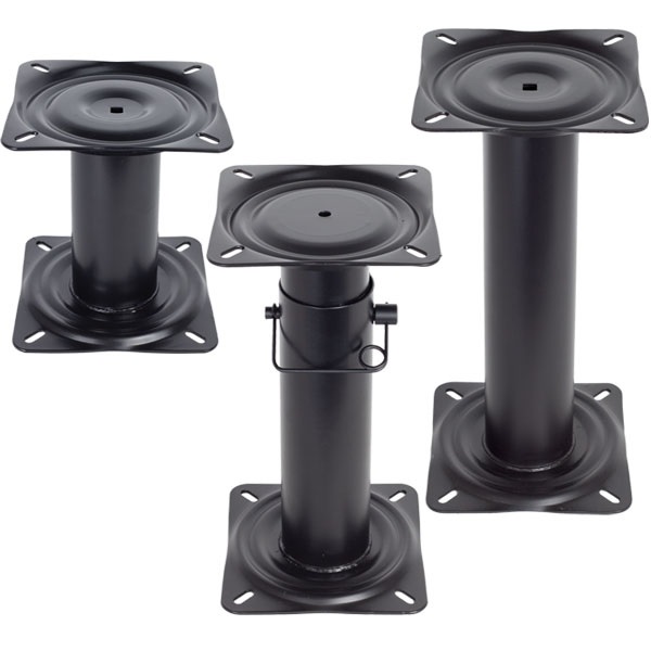 OS SEAT PEDESTAL 13'' (330mm) BLACK EDC COATED - Veneen istuimet ja tuolit - D241123 - 1