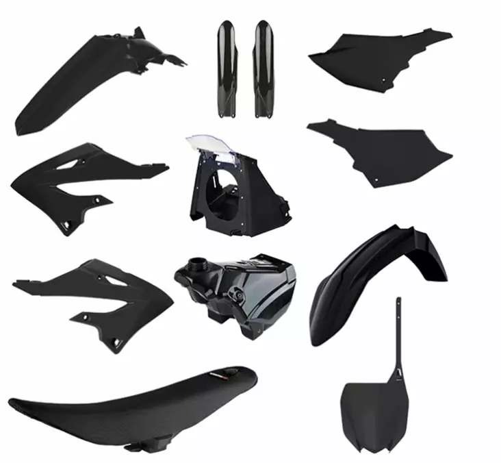 Polisport Complete Restyle Kit YZ125/250 02-21 22 style Black - Offroad muovisarjat - D501403 - 1