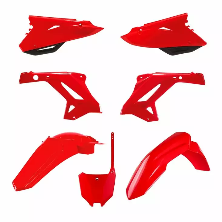 Polisport Kit Honda restyling CR125/250(00-01) CRF(22) style Red - Offroad muovisarjat - D524073 - 1