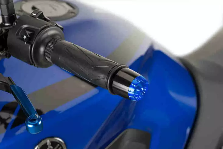 Puig Bar End Aluminum Thruster Ducati Monster 937 C/Bla - Ohjaustangon päät ja painot - D443243 - 1