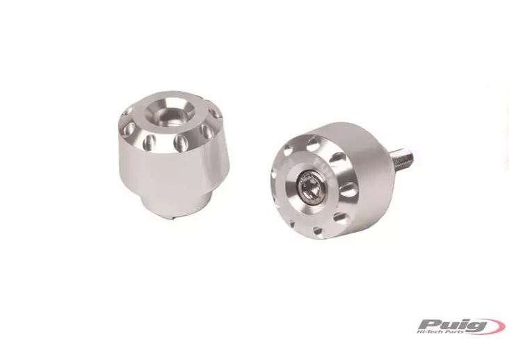 Puig Bar End Yamaha Mt-09 Tracer C/Silver - Ohjaustangon päät ja painot - D302443 - 1