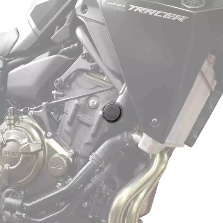 Puig Chassis Plugs Yamaha Mt-07/Tracer/Xsr700 C/Black - Moottoripyörän rungon pisteosat - D302863 - 1