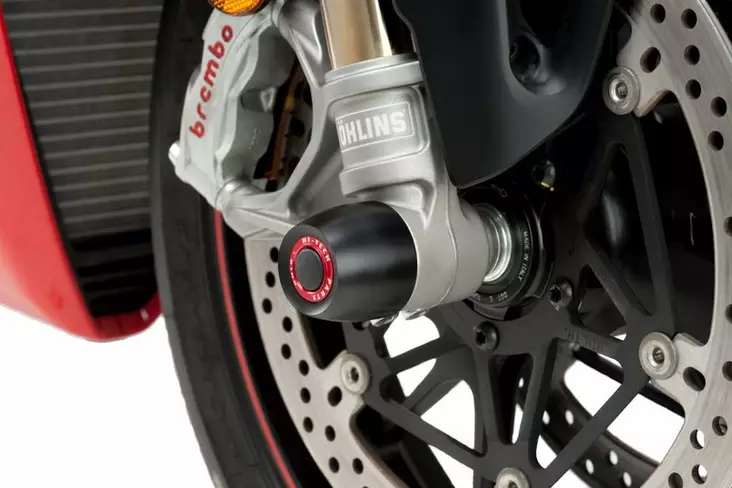 Puig Fork Sliders Phb19 Triumph Speed Triple Rs 21' - Moottoripyörän kaatumatapit - D453573 - 1