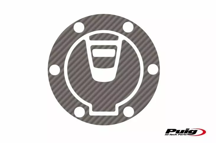 Puig Fuel Cap Cover Mod. Xtreme Ktm C/Carbon - Mallikohatiset tarrasarjat - D302583 - 1