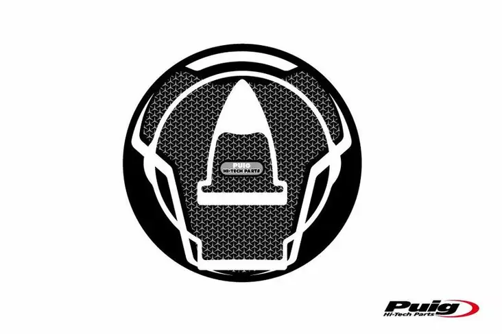 Puig Fuel Cap Cover Naked Ducati C/Grey - Mallikohatiset tarrasarjat - D299483 - 1
