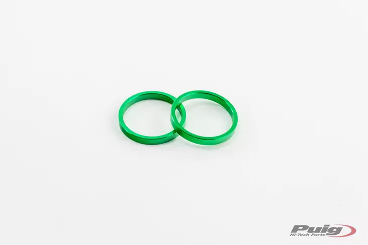 Puig Kit Rings Bar End C/Green - Ohjaustangon päät ja painot - D302063 - 1