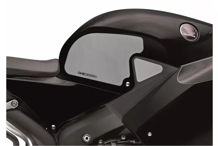 Puig Lateral Tank Pads Honda C/Black - Moottoripyörän tankinsuojat - D357843 - 1