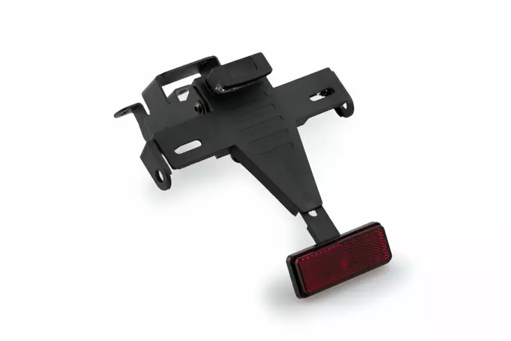 Puig License Support Kawasaki Zh2 20' C/Black - Moottoripyörän rekisterikilven telineet - D406933 - 1