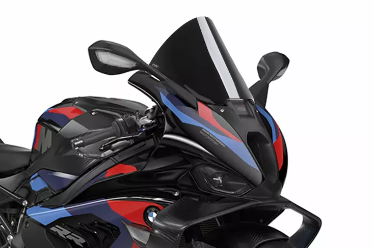 Puig R-Racer Screen Bmw M1000Rr 25' C/Black - Moottoripyörän katteet ja tuulenohjaimet - D536993 - 1