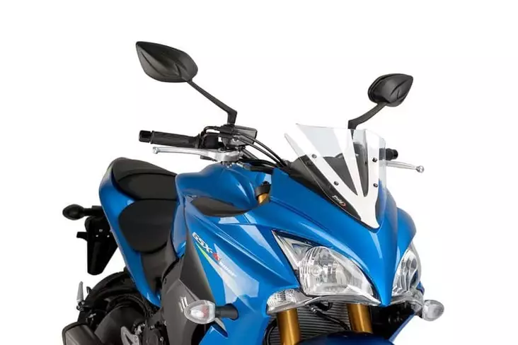 Puig Racing Screen Gsx-S1000F 15'-21' C/Clear - Moottoripyörän katteet ja tuulenohjaimet - D301043 - 1