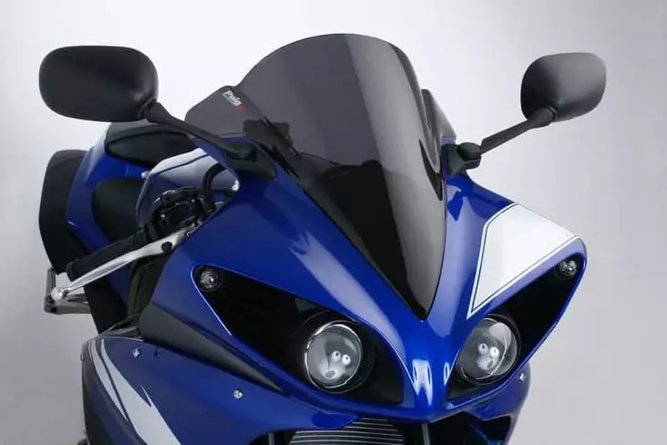 Puig Racing Screen Yamaha R1 09-14' C/Dark Smoke - Moottoripyörän katteet ja tuulenohjaimet - D83833 - 1