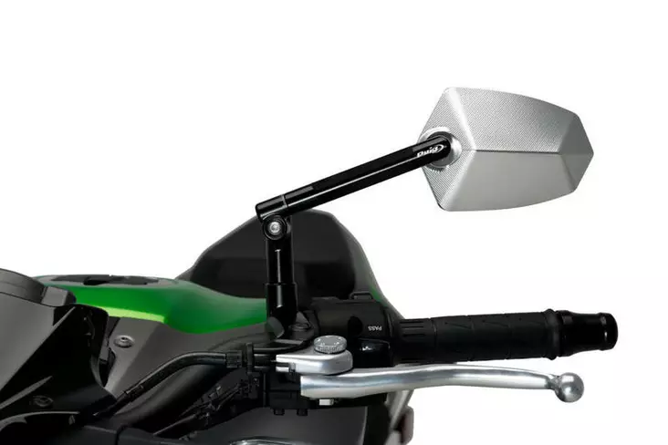 Puig Rear Mirror Mod. Gt.1 Homologated L/Left C/Anod-Bl - Moottoripyörän peilit - D359003 - 1