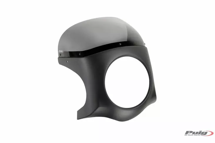 Puig Semifairing C/Black Look Diam.180Mm Windshield C/ - Moottoripyörän katteet ja tuulenohjaimet - D302743 - 1