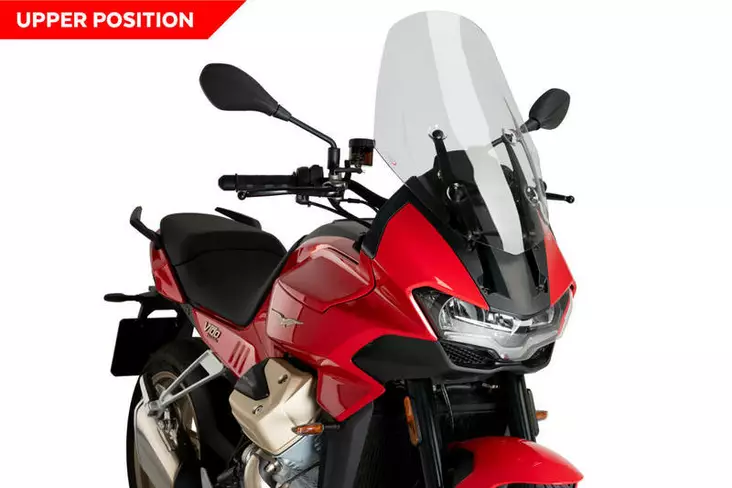 Puig Touring Screen Moto Guzzi V100 Mandello / S 23' - Moottoripyörän katteet ja tuulenohjaimet - D501803 - 1