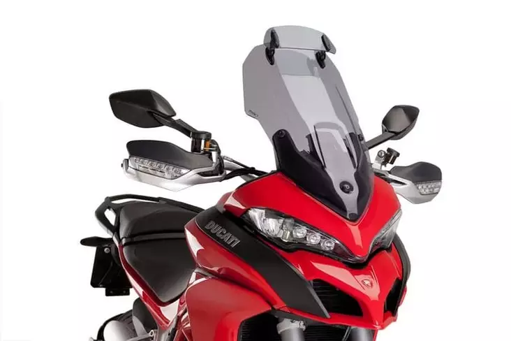 Puig Touring Screen W/Visor Ducati Mulstistrada 950/120 - Moottoripyörän katteet ja tuulenohjaimet - D301013 - 1