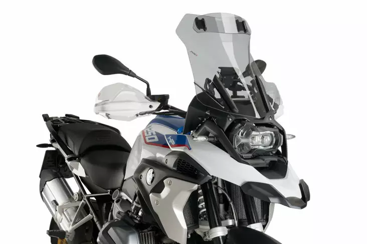 Puig Touring Shields W/Visor Bmw R1200Gs 13-18' C/Smoke - Moottoripyörän katteet ja tuulenohjaimet - D170803 - 1