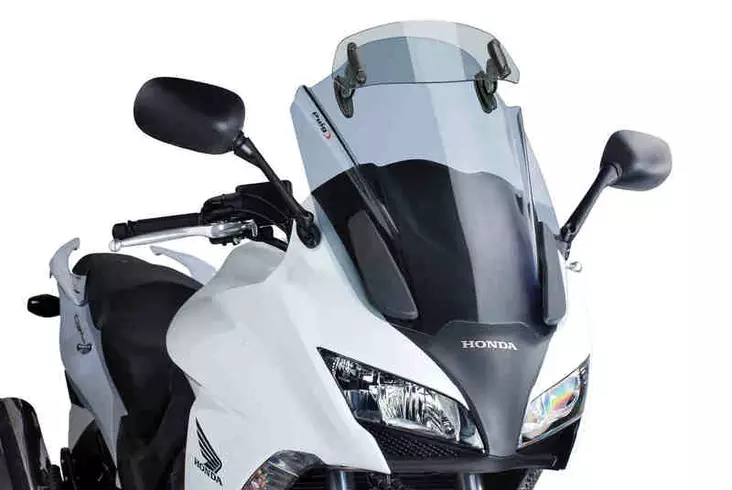 Puig Touring Shields W/Visor Honda Cbf1000F 10-17' C/Sm - Moottoripyörän katteet ja tuulenohjaimet - D299043 - 1
