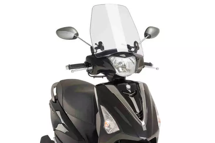 Puig Wind Mod. Trafic Yamaha D'Elight 17-18'- C/Clear - Moottoripyörän katteet ja tuulenohjaimet - D303263 - 1