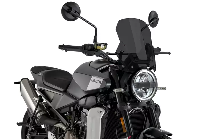 Puig Windscreen New Generation Sport Svartpilien - Moottoripyörän katteet ja tuulenohjaimet - D523813 - 1