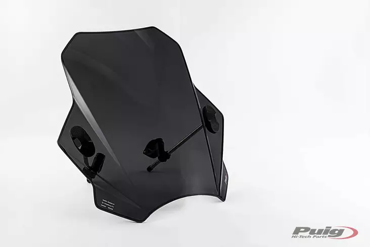 Puig Windshield Mod. Bat Universal C/Dark Smoke - Moottoripyörän katteet ja tuulenohjaimet - D301253 - 1