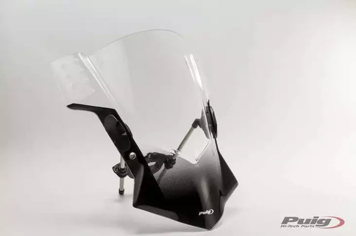 Puig Windshield Mod. Rafale Kawasaki Er6N 12' C/Clear - Moottoripyörän katteet ja tuulenohjaimet - D299663 - 1