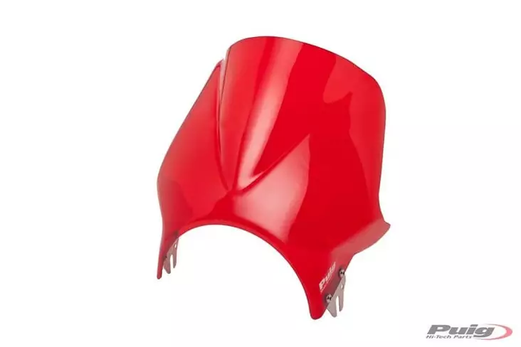 Puig Windshield Modelo Windy C/Red - Moottoripyörän katteet ja tuulenohjaimet - D296853 - 1