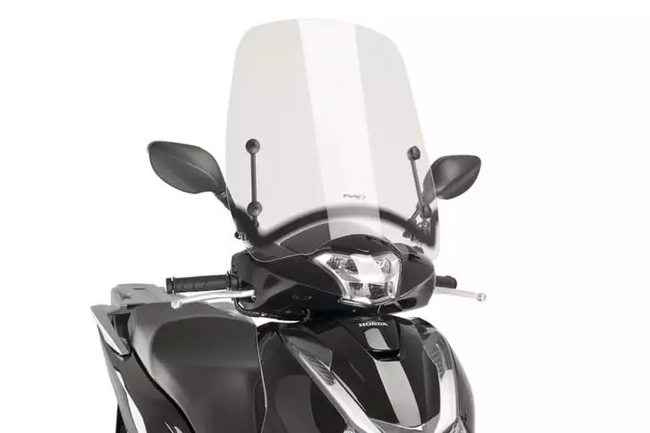 Puig Windshield T.S. Honda Scoopy Sh125 17-18' - Moottoripyörän katteet ja tuulenohjaimet - D302463 - 1