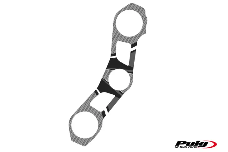Puig Yoke Protector Kawasaki Zx10R 11-15 C/Grey - Moottoripyörän kaatumatapit - D300273 - 1