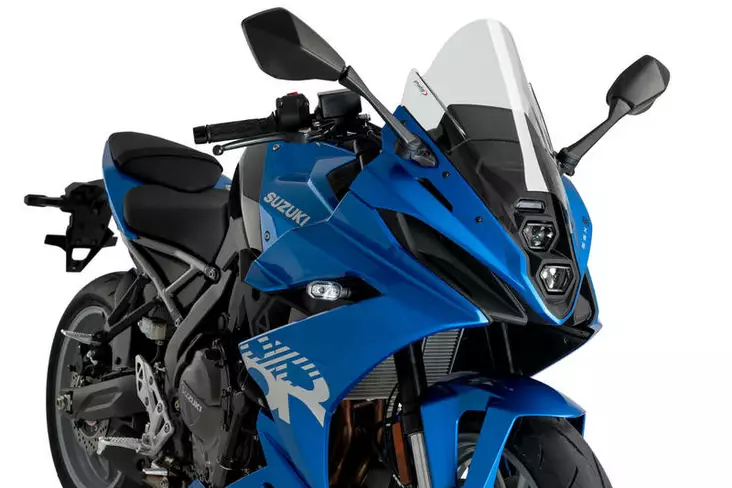 Puig Z-Racing Screen Suzuki GSX-8R 24' C/Clear - Moottoripyörän katteet ja tuulenohjaimet - D503443 - 1