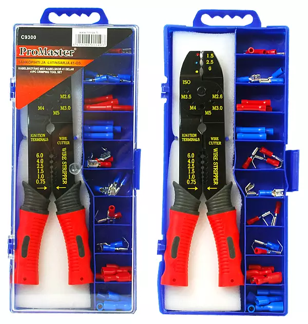 Sähköpihti ja -liitinsarja 41-os. - Liitin- ja puristuspihdit - LX1613 - 1