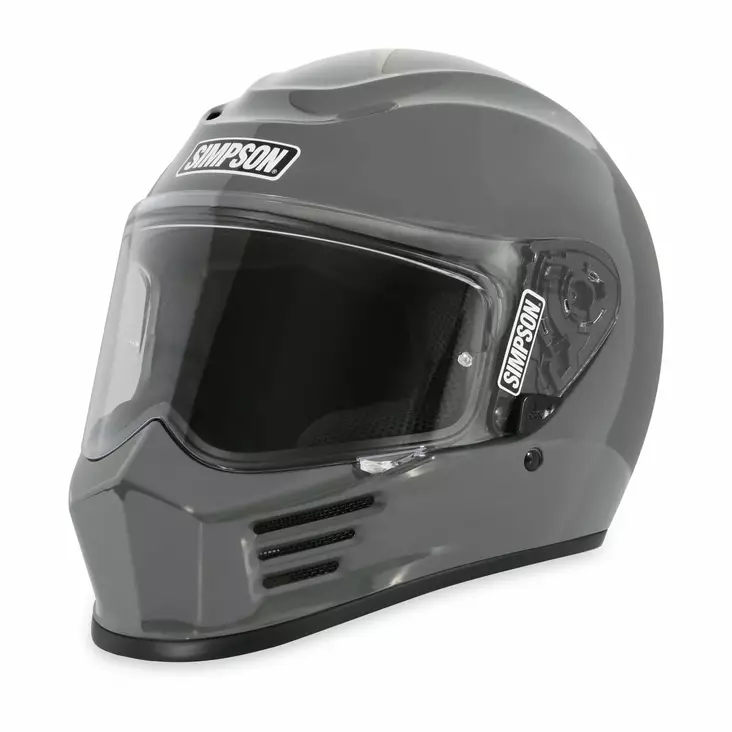 SIMPSON Kypärä Speed 06 solid harmaa - Umpikypärät - D491033 - 1