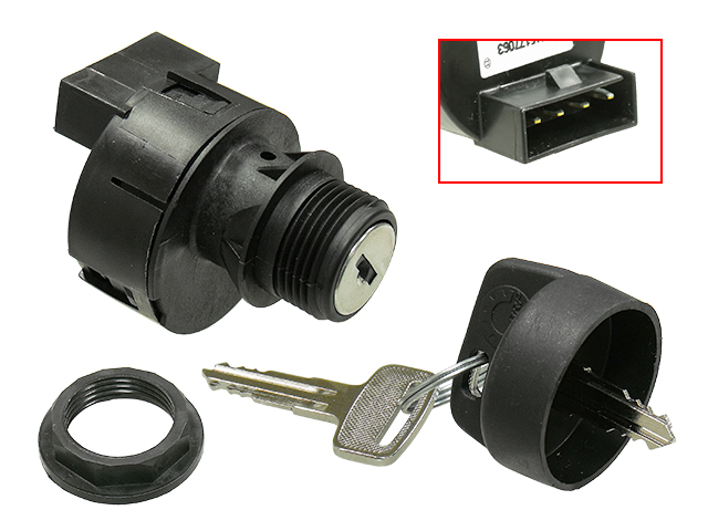 Sno-X Virtalukko Ski-Doo - Moottorikelkan starttimoottorin osat - D199383 - 1