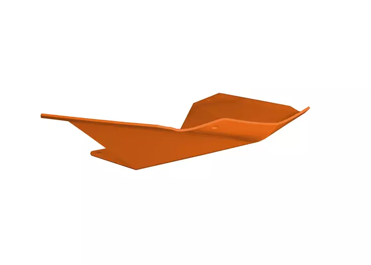 SPI Pohjapanssari "Rugged Series" Ski-Doo/Lynx Gen 4 - Oranssi - Moottorikelkan pohjapanssarit - D258813 - 1